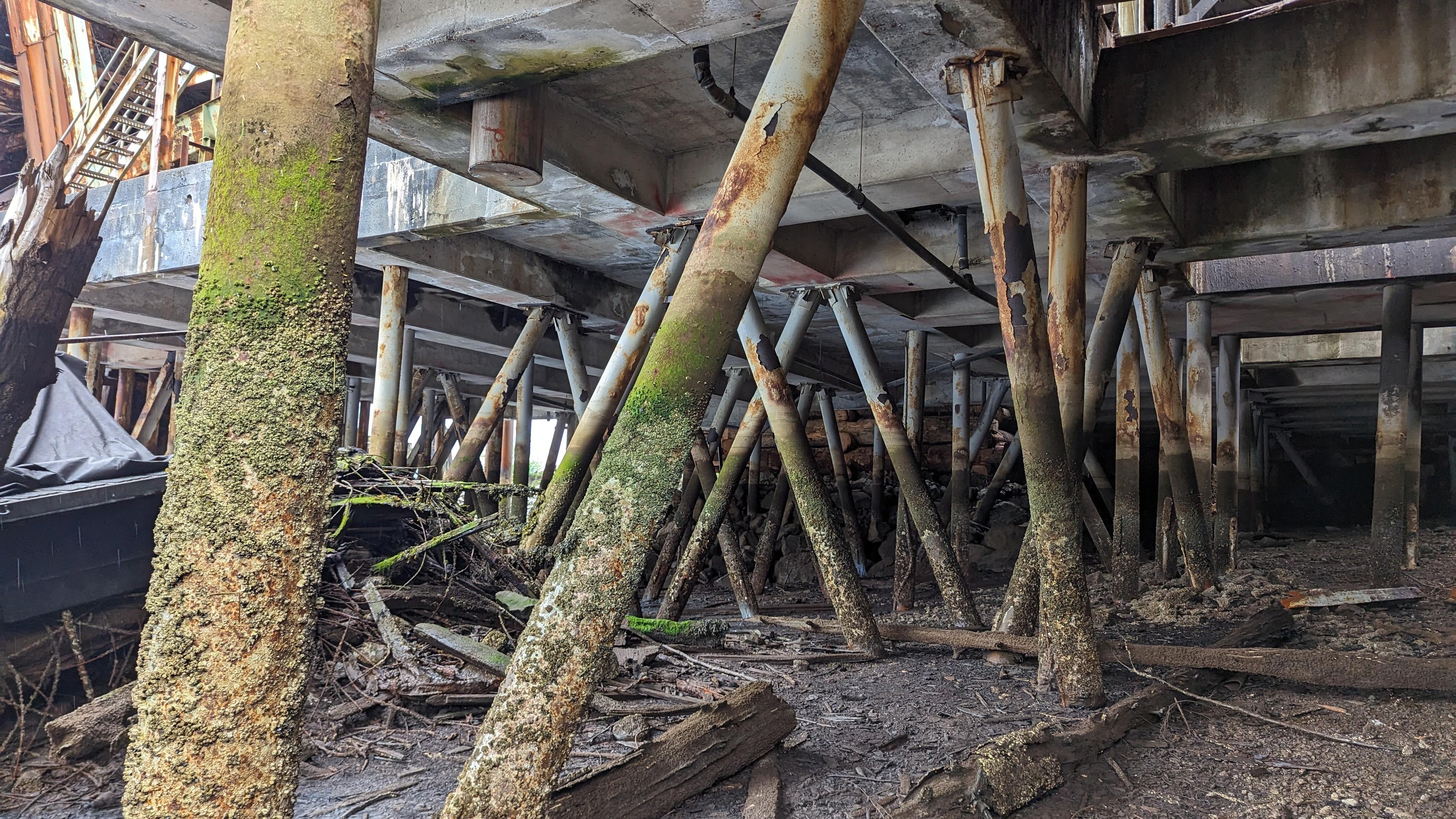 Aerial inspection of roof and exterior